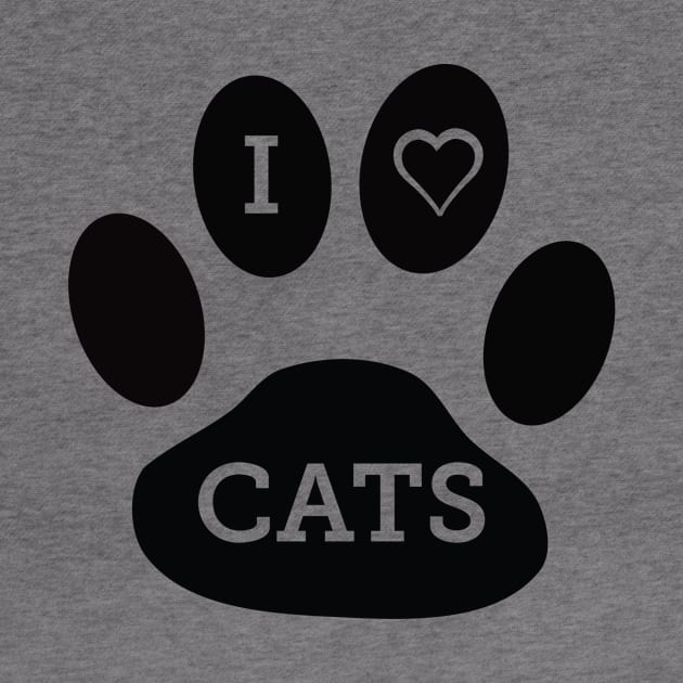 I Love Cats by teegear